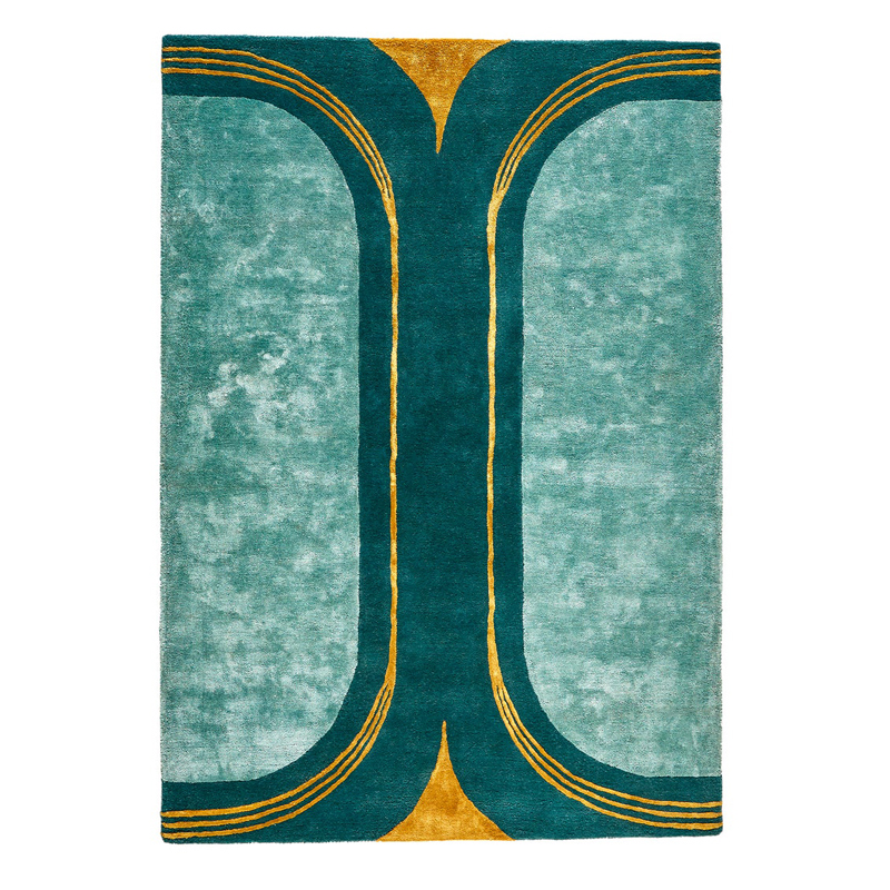 Ковер Carpet Green & Gold Мульти Ковер Carpet Green & Gold Мульти в Барнауле | Loft Concept
