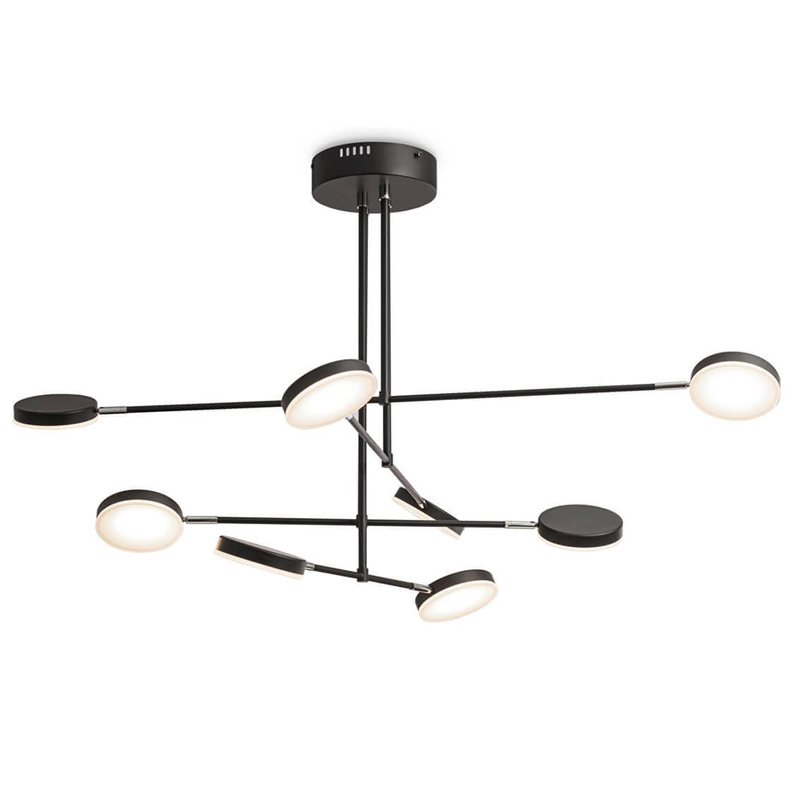 Люстра Maxine Light Chandelier 107 Черный Белый в Барнауле | Loft Concept 