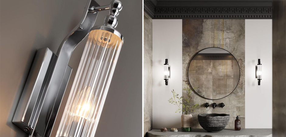 Бра Glass TUBE Серебристое Бра Glass TUBE Серебристое - Loft-Concept в Барнауле