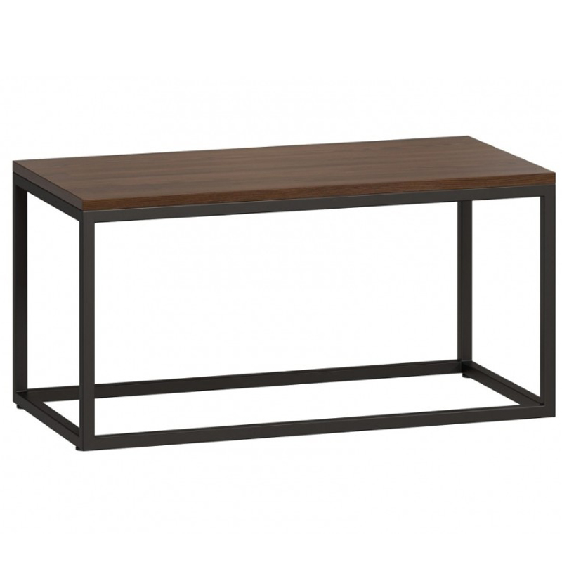 Кофейный стол Industrial Oak Philomel Coffee Table Коричневый Черный Кофейный стол Industrial Oak Philomel Coffee Table Коричневый Черный в Барнауле | Loft Concept