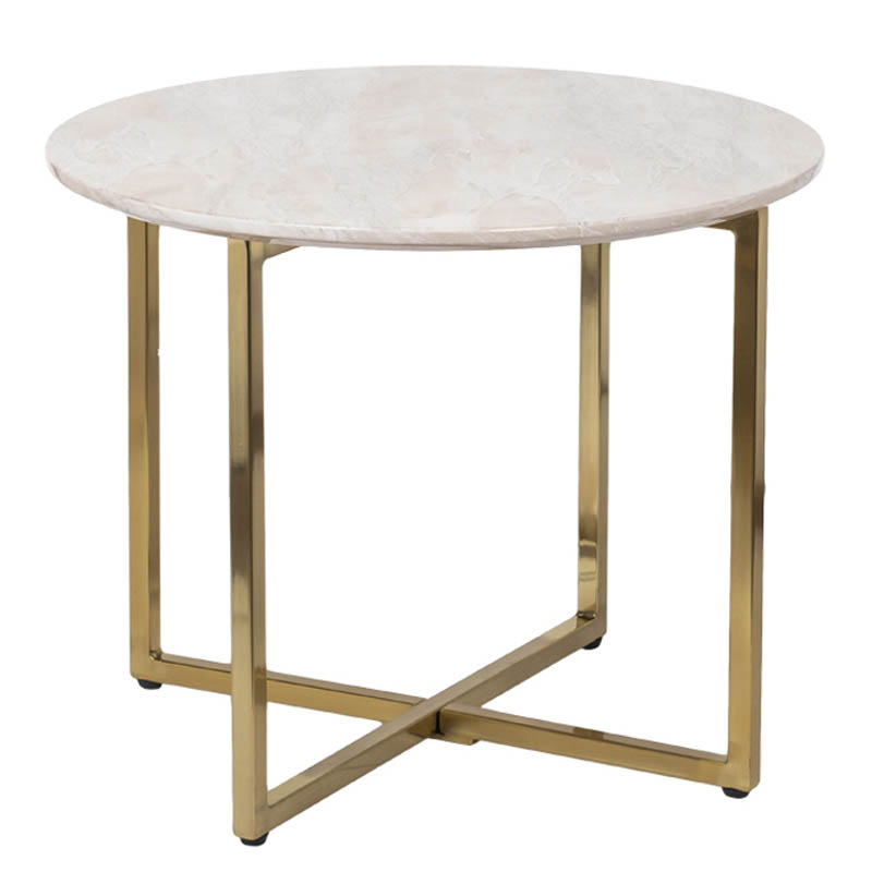Приставной стол Esmond Side Table Латунь в Барнауле | Loft Concept 