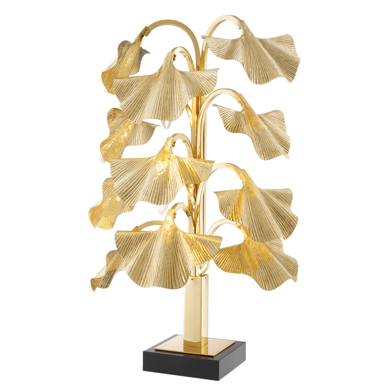 Настольная лампа Eichholtz Table Lamp Donati Латунь Черный Настольная лампа Eichholtz Table Lamp Donati Латунь Черный в Барнауле | Loft Concept