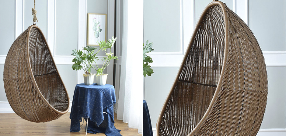 Кресло Wicker Egg Chair Кресло Wicker Egg Chair - Loft-Concept в Барнауле