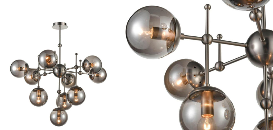 Люстра Smoke Balls Chandelier 10 Люстра Smoke Balls Chandelier 10 - Loft-Concept в Барнауле