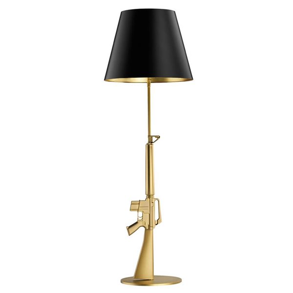 Торшер Flos Guns Lounge Gun Серебряный Золотой Торшер Flos Guns Lounge Gun Серебряный Золотой в Барнауле | Loft Concept
