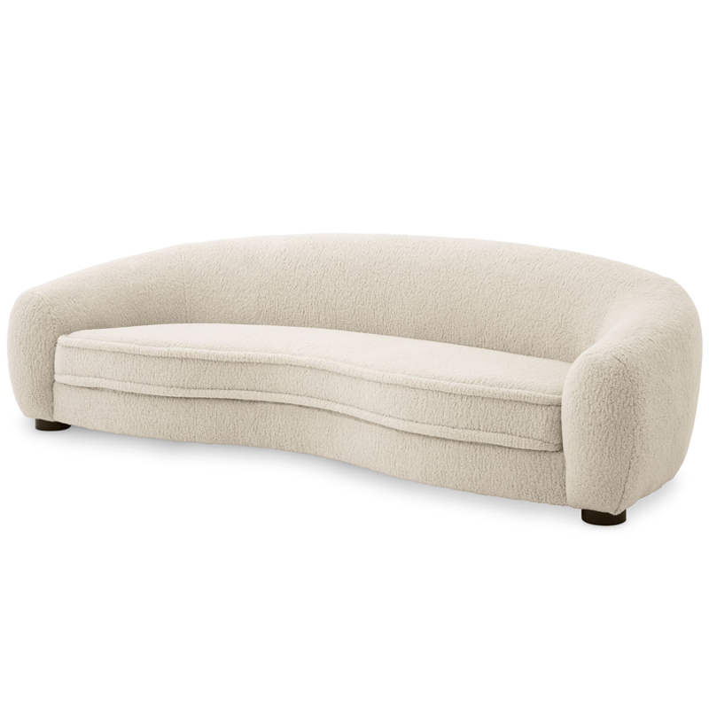 Диван Eichholtz Sofa Freud cream Кремовый Черный Диван Eichholtz Sofa Freud cream Кремовый Черный в Барнауле | Loft Concept