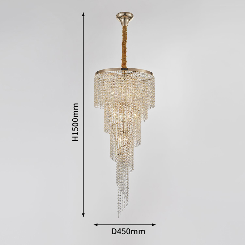 Хрустальная люстра Crystal Art Bronze D45 см Хрустальная люстра Crystal Art Bronze D45 см в Барнауле