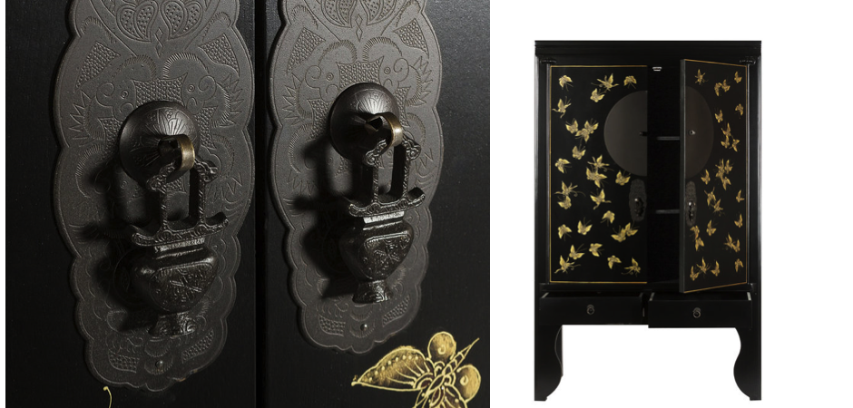 Шкаф Chinese Butterfly Black Шкаф Chinese Butterfly Black - Loft-Concept в Барнауле