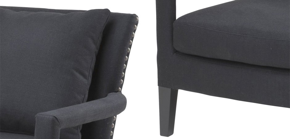 Кресло Eichholtz Chair Gregory Black Кресло Eichholtz Chair Gregory Black - Loft-Concept в Барнауле