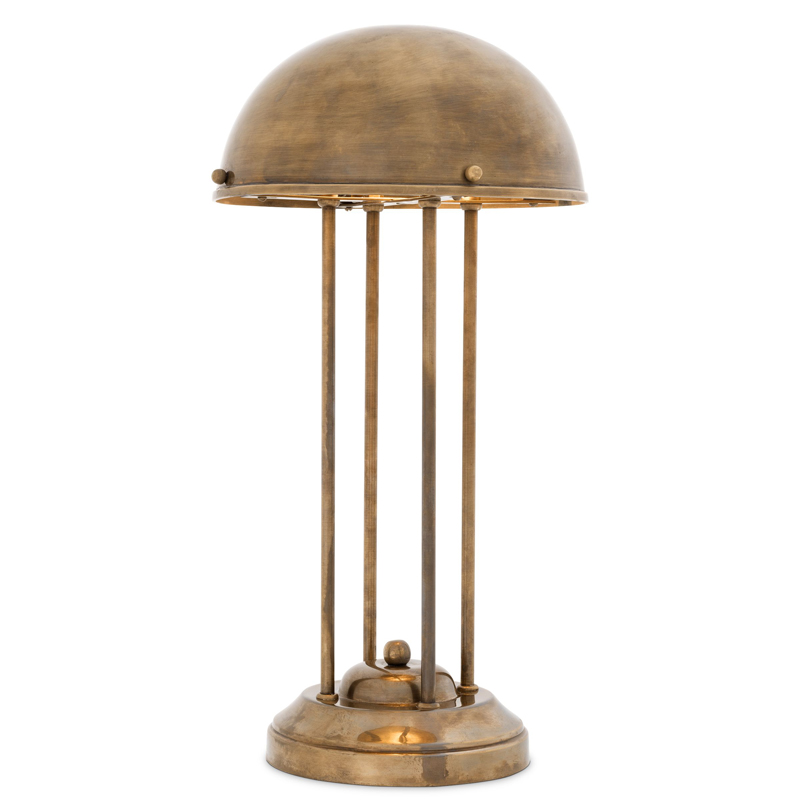 Настольная лампа Eichholtz Desk Lamp Livre Винтажная латунь Настольная лампа Eichholtz Desk Lamp Livre Винтажная латунь в Барнауле | Loft Concept