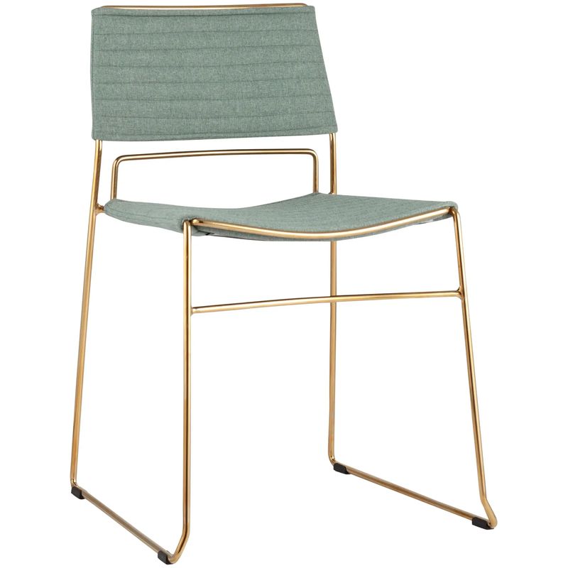Стул Samuel Chair Светло-Зеленый Зеленый Золотой Стул Samuel Chair Светло-Зеленый Зеленый Золотой в Барнауле | Loft Concept