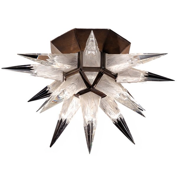 CHARLES J. WEINSTEIN Starburst Rare ceiling light Темная бронза винтаж Прозрачный (Transparent) CHARLES J. WEINSTEIN Starburst Rare ceiling light Темная бронза винтаж Прозрачный (Transparent) в Барнауле | Loft Concept
