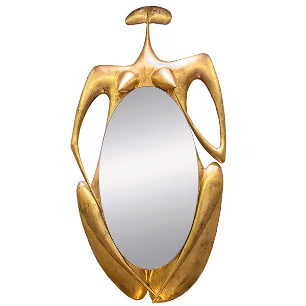 Дизайнерское зеркало Femme mirror Philippe Hiquily Золотой Дизайнерское зеркало Femme mirror Philippe Hiquily Золотой в Барнауле | Loft Concept