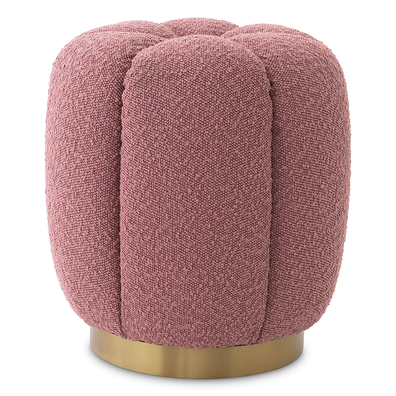 Пуф Eichholtz Stool Orchanic Boucle Rose Дымчатая Роза Латунь Пуф Eichholtz Stool Orchanic Boucle Rose Дымчатая Роза Латунь в Барнауле | Loft Concept