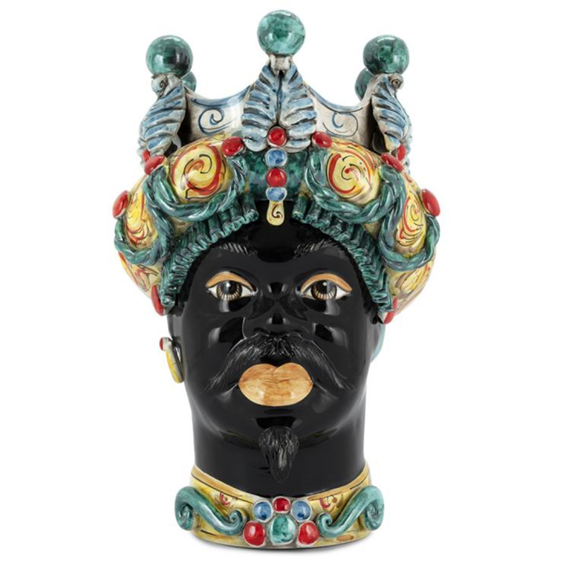 Ваза VASE MORO MAN BAROQUE TRAD Мульти Ваза VASE MORO MAN BAROQUE TRAD Мульти в Барнауле | Loft Concept