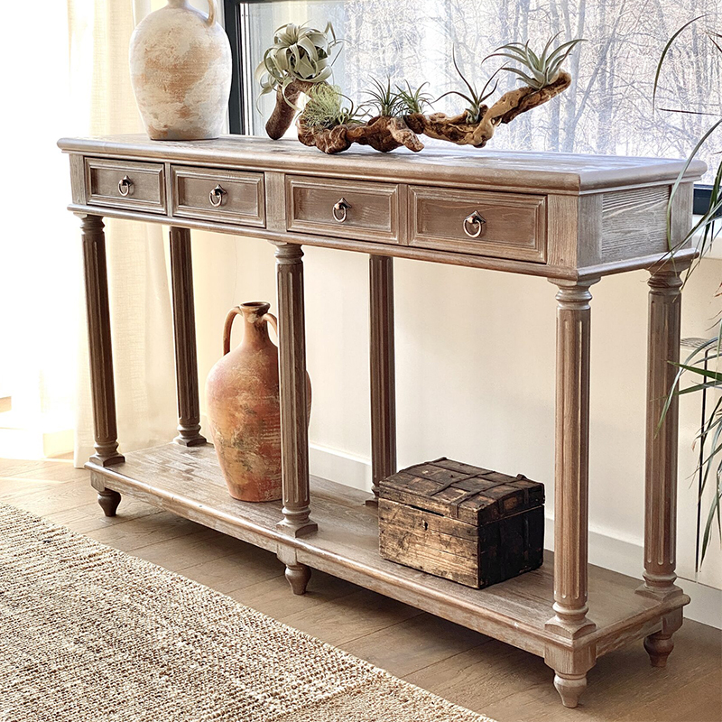 Консоль Melanie Console Древесина Консоль Melanie Console Древесина в Барнауле | Loft Concept