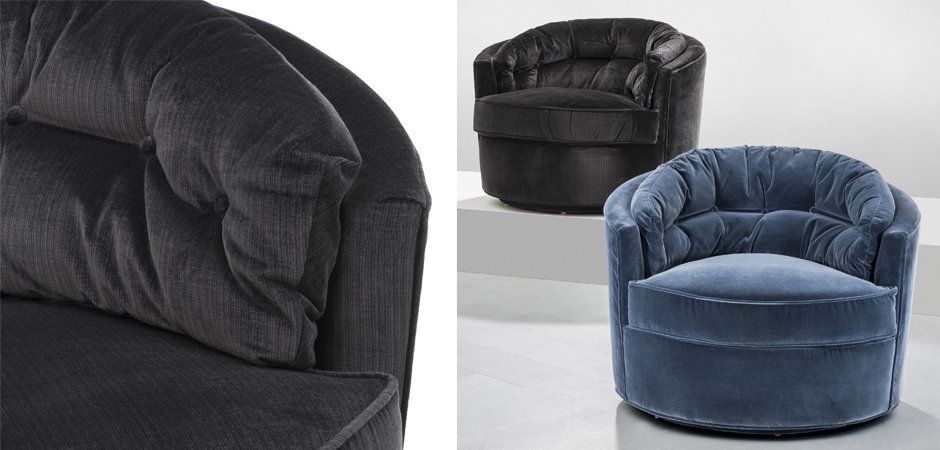 Кресло Eichholtz Chair Recla Black Кресло Eichholtz Chair Recla Black - Loft-Concept в Барнауле