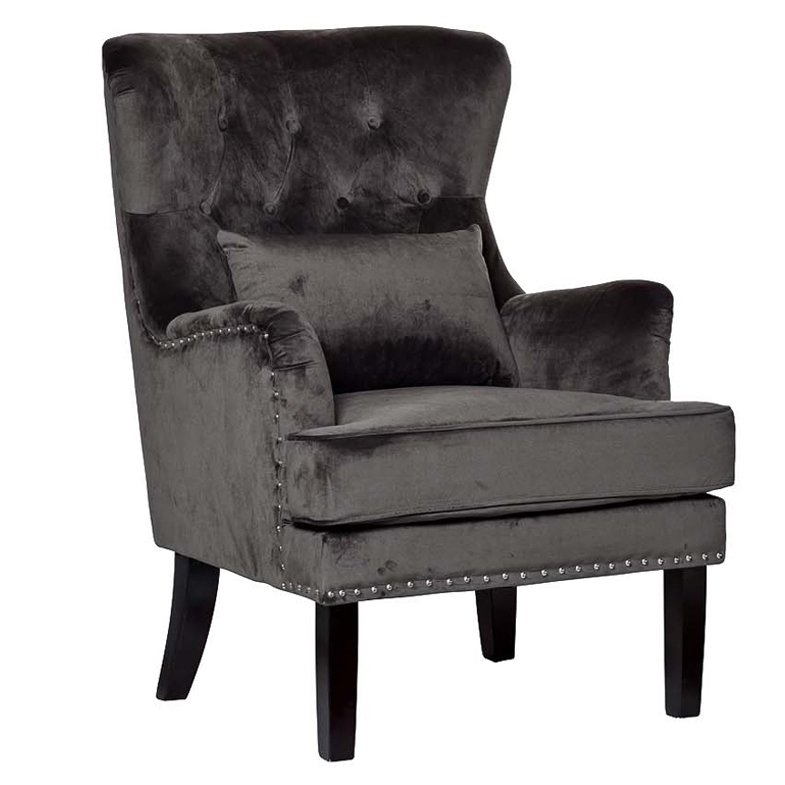 Кресло Stony Brook Chair Gray Серый Кресло Stony Brook Chair Gray Серый в Барнауле | Loft Concept