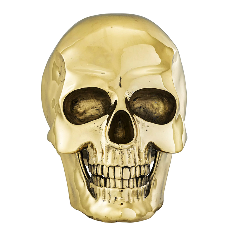 Аксессуар на стену Philipp Plein Gold Skull Wall element Золотой Аксессуар на стену Philipp Plein Gold Skull Wall element Золотой в Барнауле | Loft Concept