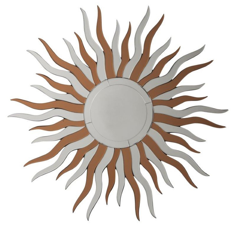 Зеркало-солнце Rays of Flame Бронза Зеркало-солнце Rays of Flame Бронза в Барнауле | Loft Concept