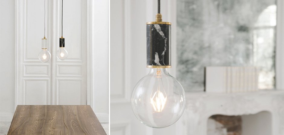 Подвесной светильник MARMOR GLANS Nero Подвесной светильник MARMOR GLANS Nero - Loft-Concept в Барнауле