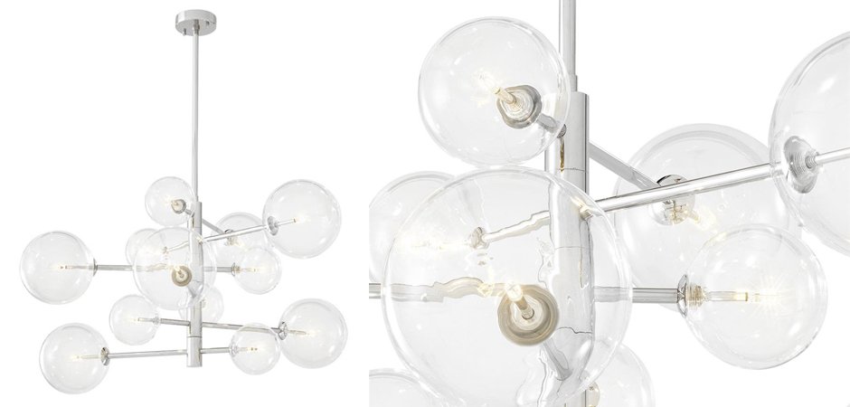 Люстра Chandelier Argento S Nickel Люстра Chandelier Argento S Nickel - Loft-Concept в Барнауле