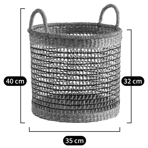 Круглая плетеная корзина Renee Wicker Basket Круглая плетеная корзина Renee Wicker Basket в Барнауле