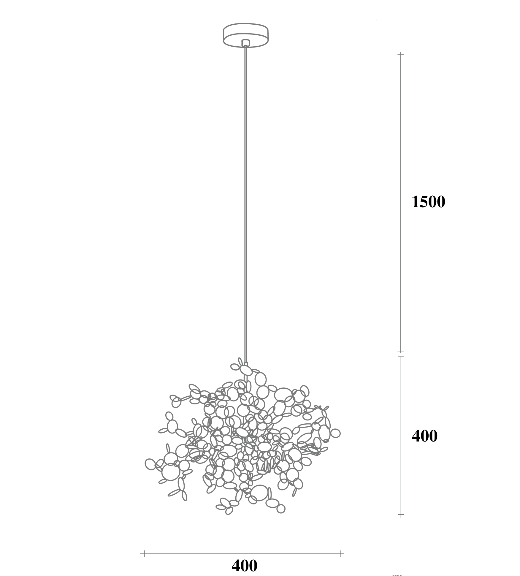 Люстра Terzani Argent Suspension Pendant lamp 40 Люстра Terzani Argent Suspension Pendant lamp 40 в Барнауле