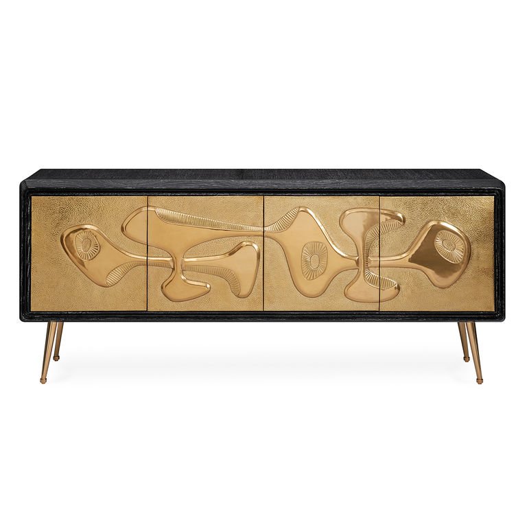 Комод REFORM CREDENZA Золотой Черный в Барнауле | Loft Concept 
