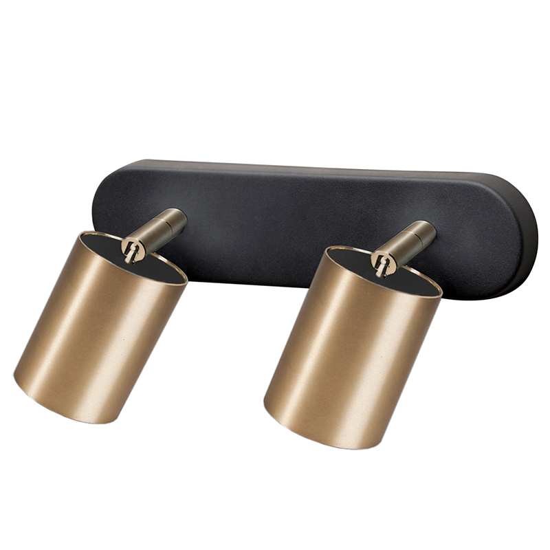 Бра Celis Spot Wall Lamp Duo brass Латунь Черный Бра Celis Spot Wall Lamp Duo brass Латунь Черный в Барнауле | Loft Concept