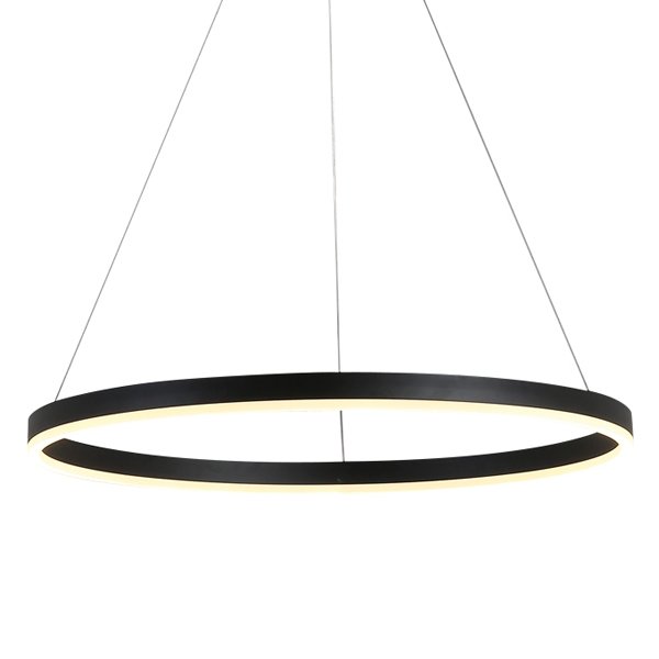Люстра Chandeliers Rings Черный Белый Люстра Chandeliers Rings Черный Белый в Барнауле | Loft Concept