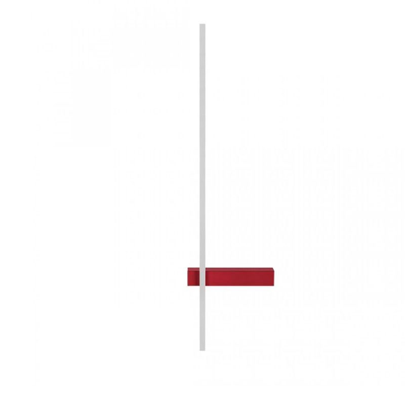 Бра светодиодное Trumpet Tube Red bottom Белый Красный Бра светодиодное Trumpet Tube Red bottom Белый Красный в Барнауле | Loft Concept