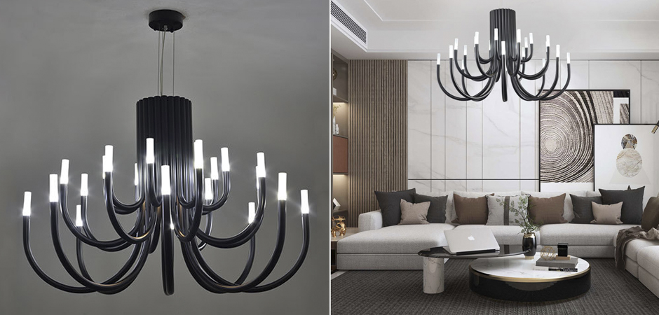 Люстра PALMA BY ALMA LIGHT Black Люстра PALMA BY ALMA LIGHT Black - Loft-Concept в Барнауле