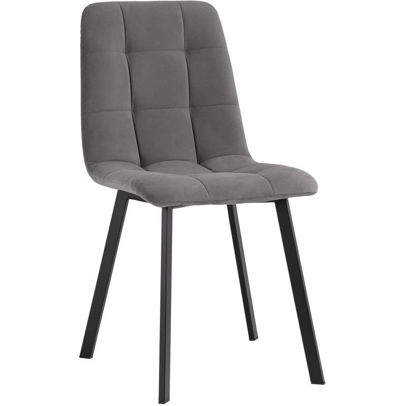 Стул NANCY S Chair Темно-Серый Серый бетон Черный Стул NANCY S Chair Темно-Серый Серый бетон Черный в Барнауле | Loft Concept