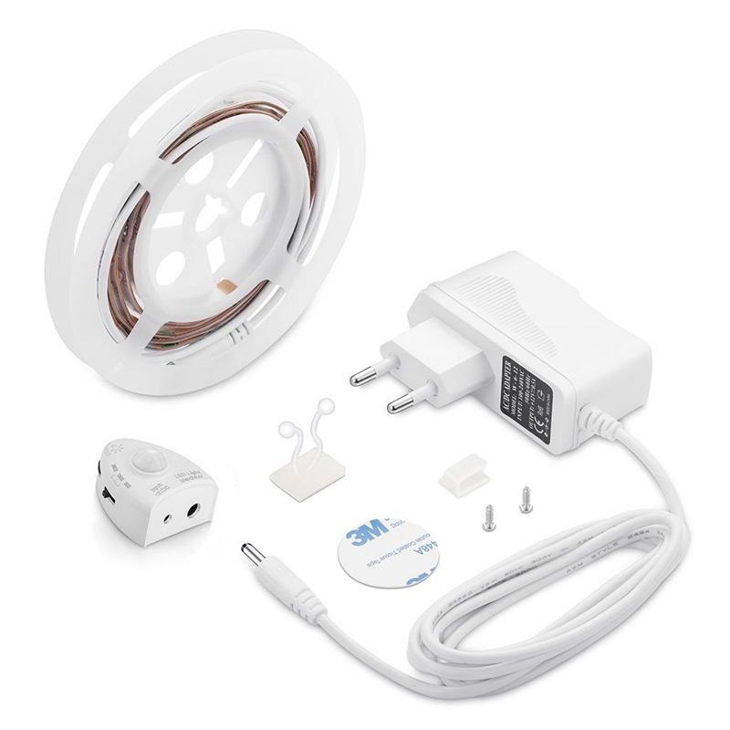 Комплект светодиодной ленты 7,2W/m 30LED/m 5050SMD 0,5М разноцветная Белый Комплект светодиодной ленты 7,2W/m 30LED/m 5050SMD 0,5М разноцветная Белый в Барнауле | Loft Concept
