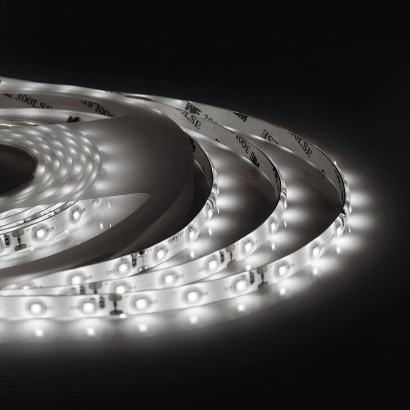 Светодиодная влагозащищенная лента 4,8W/m 60Led/m 3528SMD дневной белый 5M Белый Светодиодная влагозащищенная лента 4,8W/m 60Led/m 3528SMD дневной белый 5M Белый в Барнауле | Loft Concept