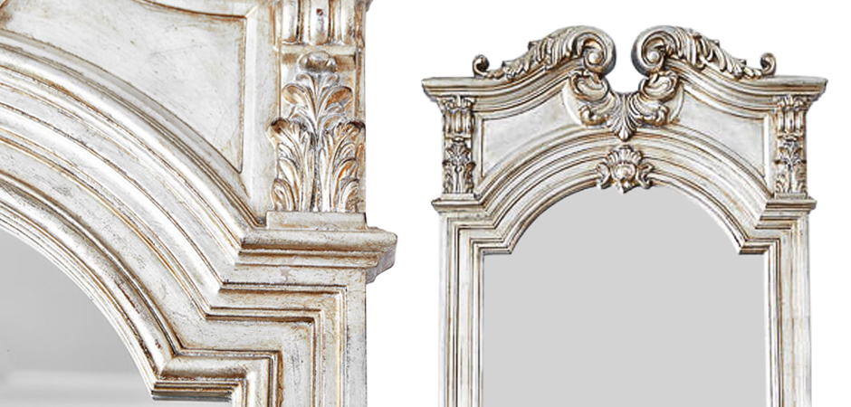 Зеркало Lupescu Mirror White Зеркало Lupescu Mirror White - Loft-Concept в Барнауле