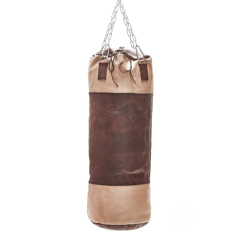 Боксерская груша BROWN LEATHER HEAVY PUNCHING BAG Коричневый Бежевый Боксерская груша BROWN LEATHER HEAVY PUNCHING BAG Коричневый Бежевый в Барнауле | Loft Concept