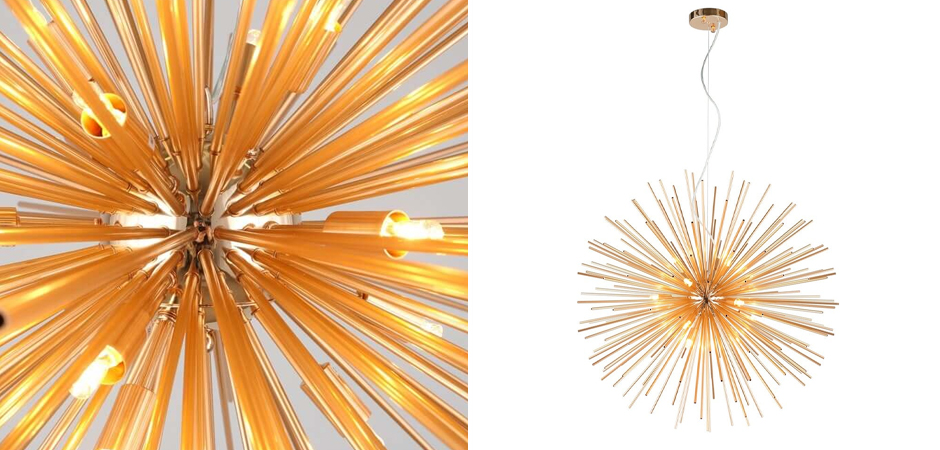 Декоративная люстра Pulsar Gold Декоративная люстра Pulsar Gold - Loft-Concept в Барнауле