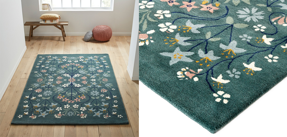 Ковер Floral Pattern 100% шерсть Ковер Floral Pattern 100% шерсть - Loft-Concept в Барнауле