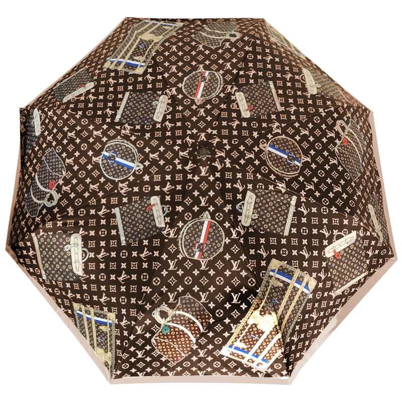Зонт раскладной LOUIS VUITTON дизайн 016 Коричневый цвет Коричневый Зонт раскладной LOUIS VUITTON дизайн 016 Коричневый цвет Коричневый в Барнауле | Loft Concept