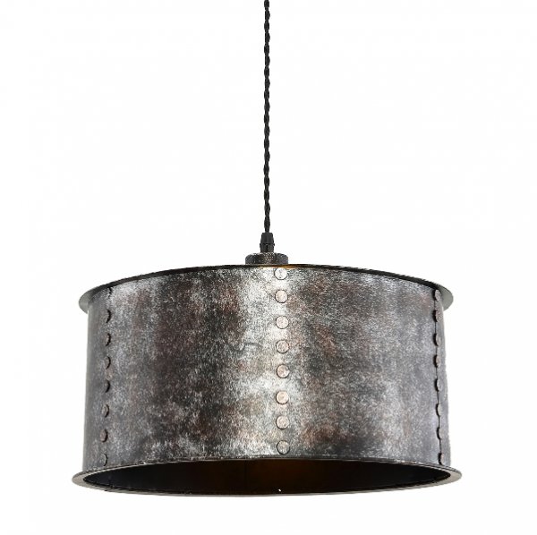 Подвесной светильник Old Metal Round Cylinder Подвесной светильник Old Metal Round Cylinder в Барнауле | Loft Concept