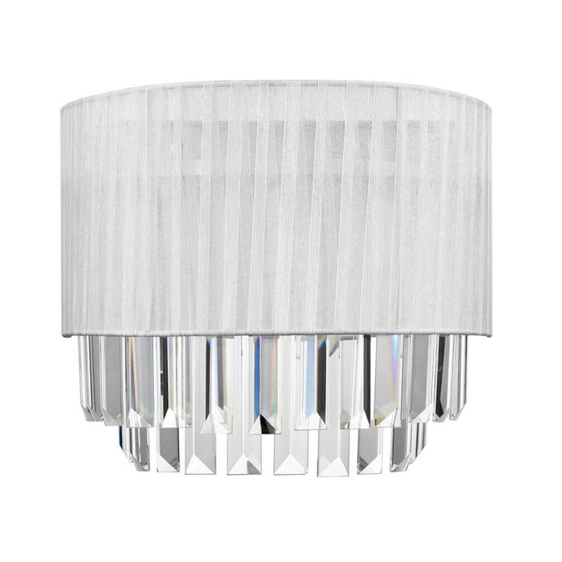 Бра Laurella Sconce Прозрачный (Transparent) Хром в Барнауле | Loft Concept 