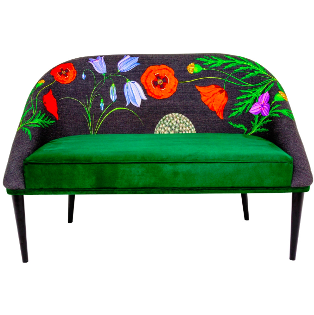 Диван Sofa poppies Зеленый Диван Sofa poppies Зеленый в Барнауле | Loft Concept