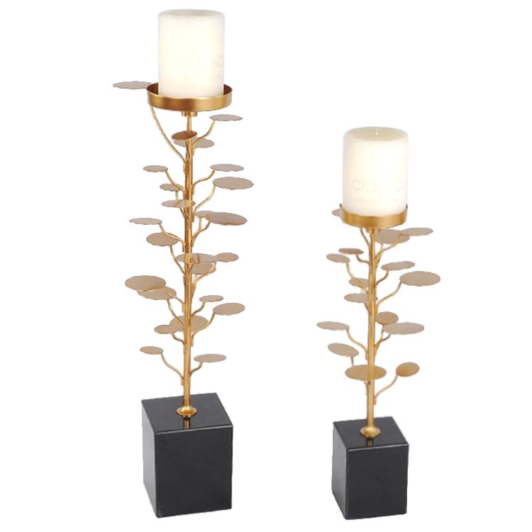 Подсвечник Looper Tree Candle Черный Глянцевое золото Подсвечник Looper Tree Candle Черный Глянцевое золото в Барнауле | Loft Concept