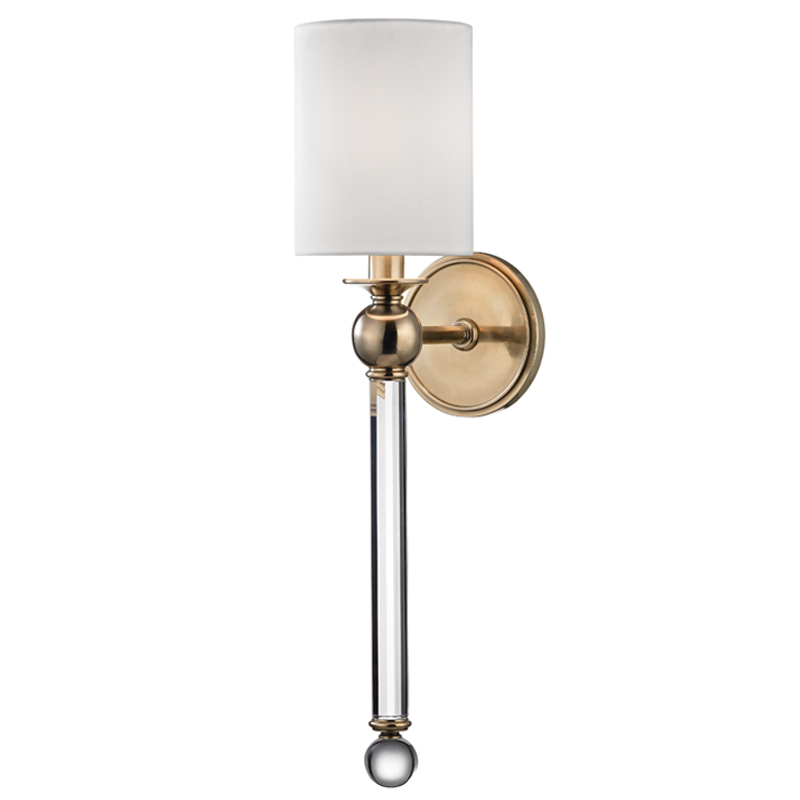 Бра Nell Sconce Латунь Прозрачное Стекло в Барнауле | Loft Concept 