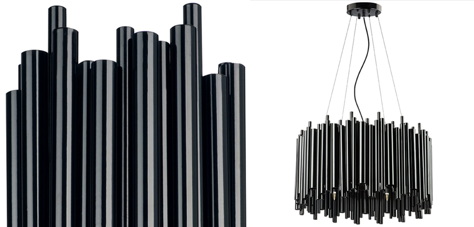 Люстра Delightfull Brubeck Chandelier Black Metal 60 Люстра Delightfull Brubeck Chandelier Black Metal 60 - Loft-Concept в Барнауле