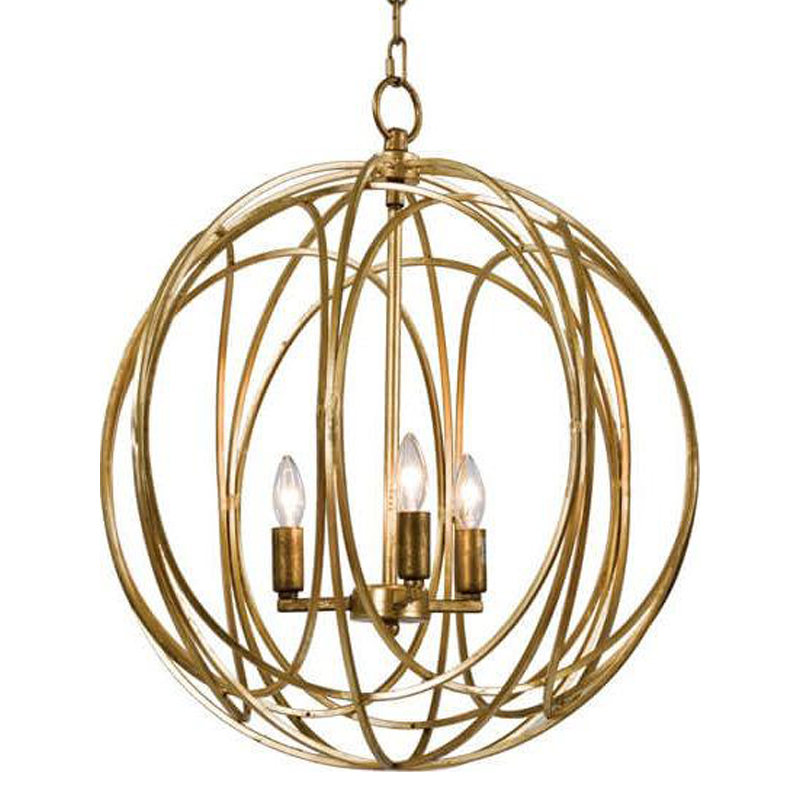 Люстра Golden Sphere Chandelier Золотой Люстра Golden Sphere Chandelier Золотой в Барнауле | Loft Concept
