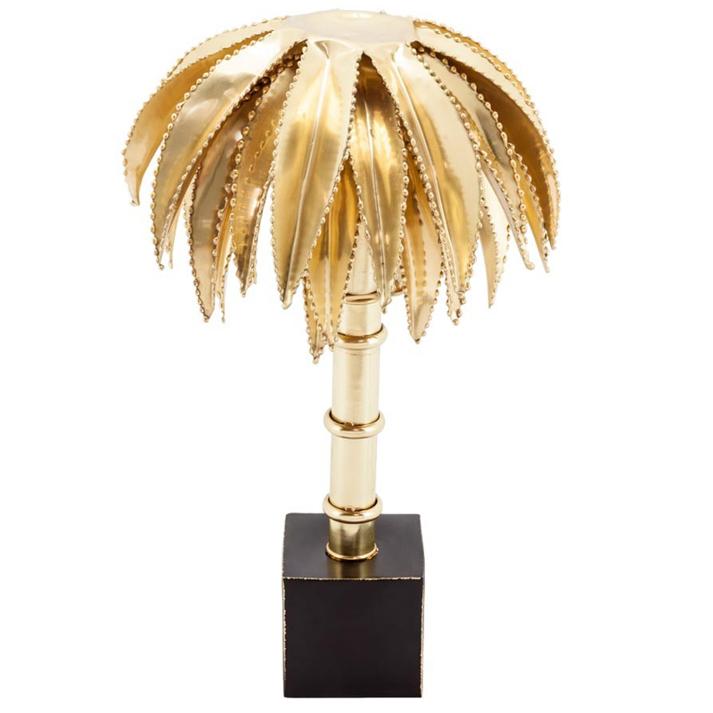 Настольная лампа TABLE LAMP PALMERY gold 30 Глянцевое золото Черный Настольная лампа TABLE LAMP PALMERY gold 30 Глянцевое золото Черный в Барнауле | Loft Concept