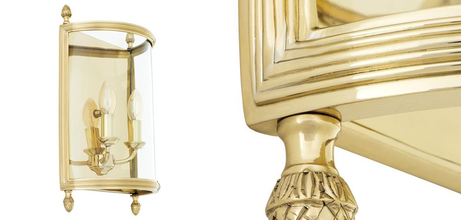 Бра Wall Lamp Lennon M Brass - Loft-Concept в Барнауле